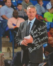 Coach Brett Brown Signed 8x10