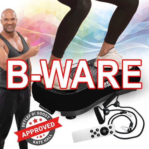 Ware vibrationsplatte - b-ware, 2d