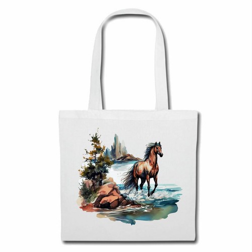 Tasche beutel pferde reiten - pferde,