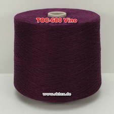 680 Vino TVU Ocean Nm 30/2  Baumwolle Acryl Strickgarn Häkelgarn Garn Kone 