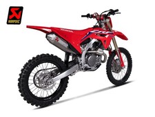 KOMPLETTER AUSPUFF EVOLUTION AKRAPOVIC TITANIUM FÜR HONDA CRF 450 R / RX 2021-2024
