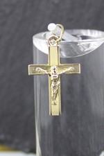 Gold cross, cross pendant