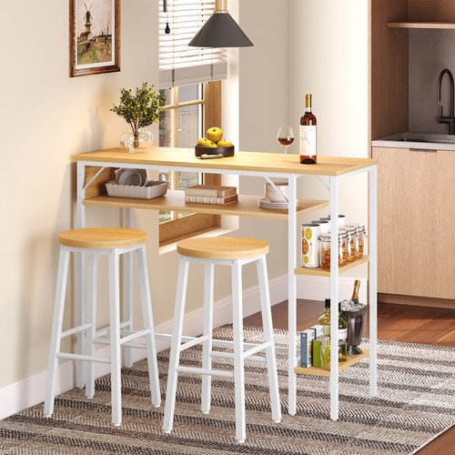 Bartisch mit barhocker set - mit,