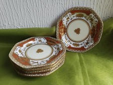 5x Meito Porzellan Unterteller