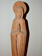 Madonna  40cm, Linde  Holzfigur Holzschnitzerei Skulptur