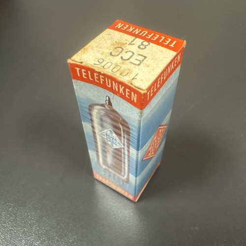 Telefunken ecc81 röhre ovp - telefunken,