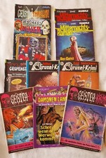 Gruselromane ' Krimi 7 Stk.