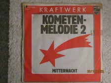 Kraftwerk - Kometenmelodie 2 - 7'' Single von 1975 - Akzeptabler Zustand - RAR