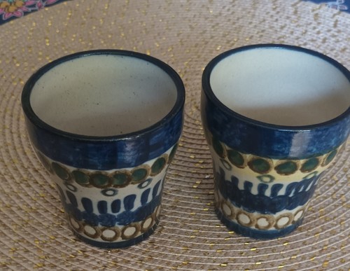 Bunzlauer keramik becher - bunzlauer,