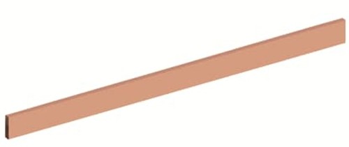 Abb zx1014 schiene 20x5mm - cu-schiene,