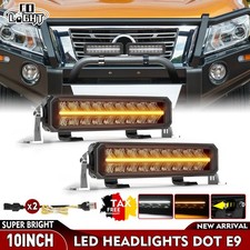2x LED Fernscheinwerfer