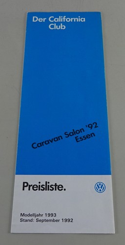 Preisliste wohnmobil - t4,