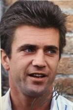 Autogramm Mel Gibson Hollywood