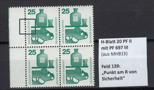 Brd blatt mit - brd, h-blatt