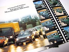 Mercedes Prospekt Info PKW