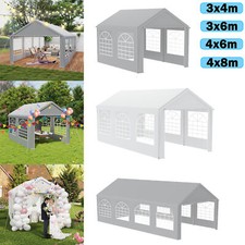 Partyzelt Pavillon 3x4m 3x6m 4x6m 4x8m Festzelt Gartenzelt Vereinszelt Zelt Neu