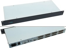 19" 48CM KVM SWITCH FSC 8-FACH FÜR SERVERSCHRANK MIT 2x CABLE pn 520-170-009