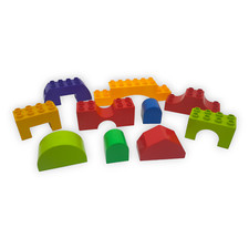 Lego Duplo Brücken Stein Bogen Halbrund Bögen Bausteine Brückenstein ZUR AUSWAHL
