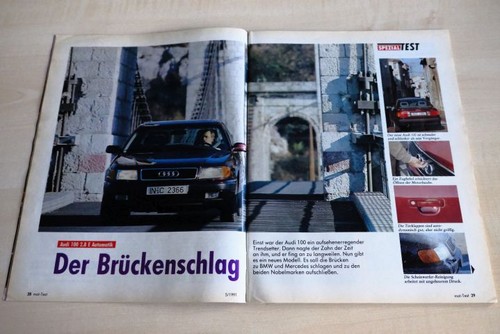 Mot 1991 audi 100 8 - 05/1991, c4