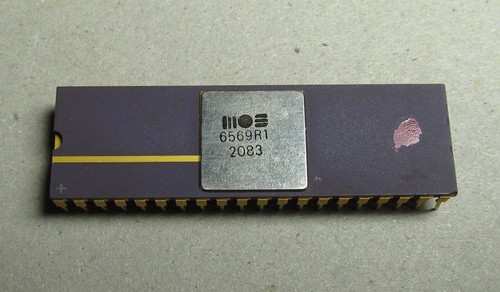 6569 vic commodore c64 - vic, chip