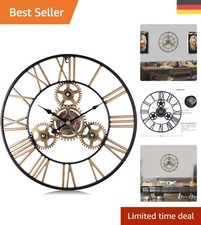 Lautlose Industrielle Wanduhr