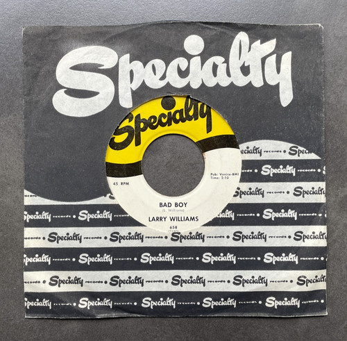 Larry williams bad boy - -,
