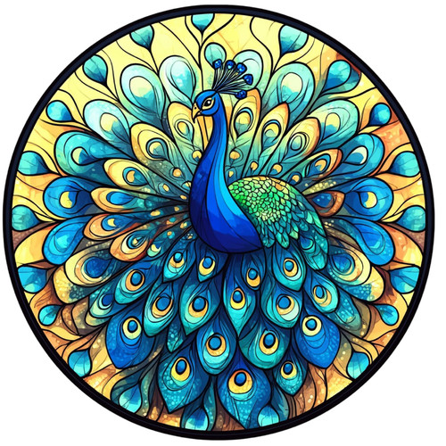 Xxl 30x30 car sticker - car, bird