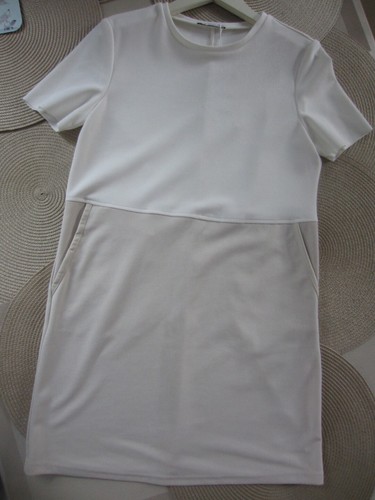 Kleid zara 38 s jersey - gr.,