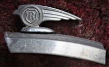 Rabeneick Fahrrad Emblem Schutzblechreiter Figur Schild Rabeneick