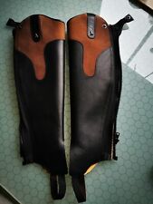 Hobo Leder Chaps Chapsletten Stiefelschaft Reitstiefel