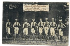 Brunsbüttelkoog Saal-Radfahrer Arbeiter-Bund "Solidarität" 1913 AK