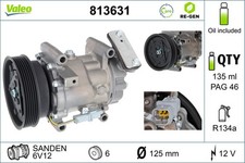 Kompressor Klimaanlage VALEO RE-GEN - AT 813631 +102.34€ Pfand für NISSAN CLIO 3