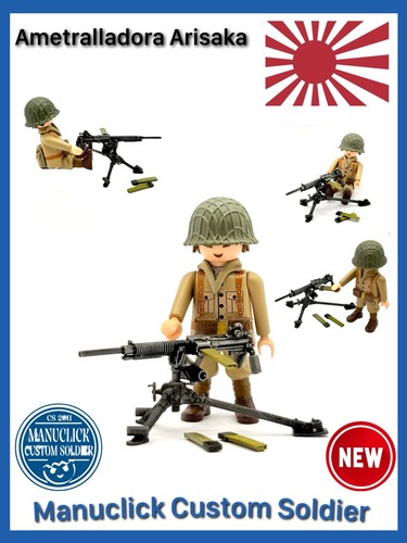 Playmobil custom ww2 soldat - ww2,