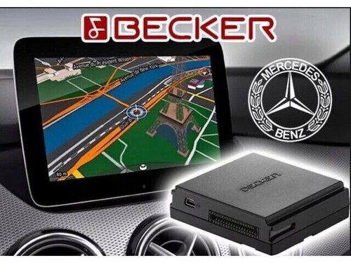 Mercedes benz becker - mercedes-benz, map
