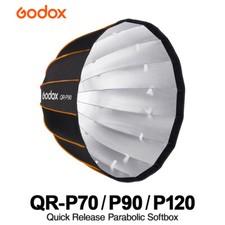 Godox QR-P70/90/120 Parabolic Softbox Schnelle Installation für Bowens Lampe