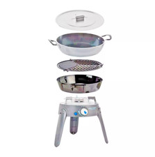 Cadac Safari Chef 30 LP Gourmet Gasgrill 50 mbar inkl. Paella Pfanne