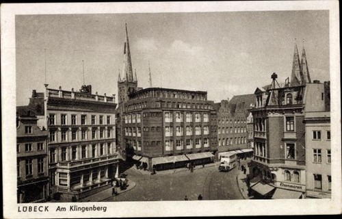 Hansestadt lübeck - ak,