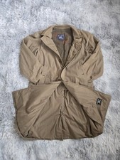 BURBERRYS Vintage Trench Coat Khaki With Wool Liner Mens 