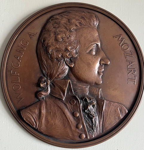 Großes bronze relief wolfgang - relief,