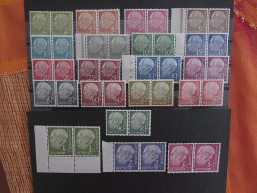 Brd heuss 177 - brd, mi.177/196