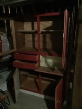 Küchenschrank alt (60‘er Jahre)