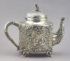 Antike große Teekanne 800er