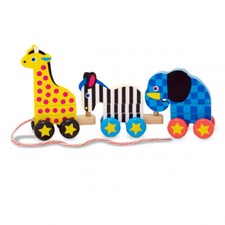 Nachziehspielzeug aus Holz von