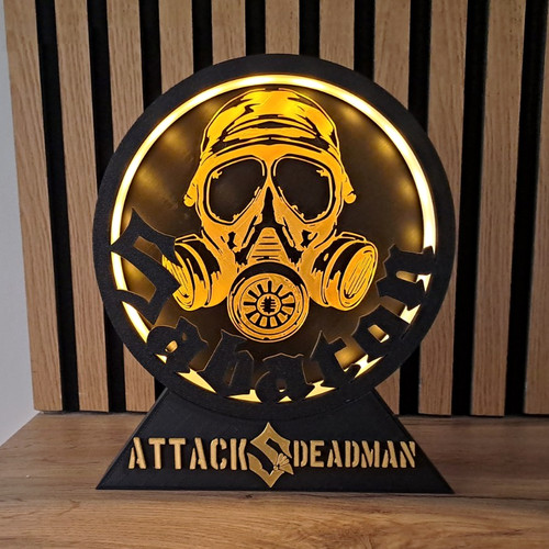 Dekoleuchte sabaton led - dekoleuchte,