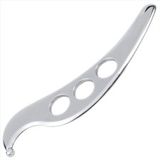 Edelstahl Guasha Gua Sha Massagegerät Schaber Muskelmassage Meridian Spa Tool