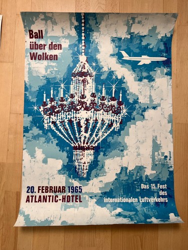 Orig plakat 1965 hotel - plakat,
