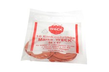 10x Weck Einkochringe
