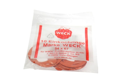 10x weck einkochringe - weck,