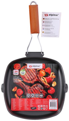 Alpina grillpfanne klappbar - klappbar,