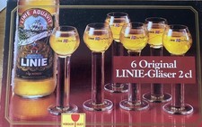 6 Gläser Aquavit * Linie fra
